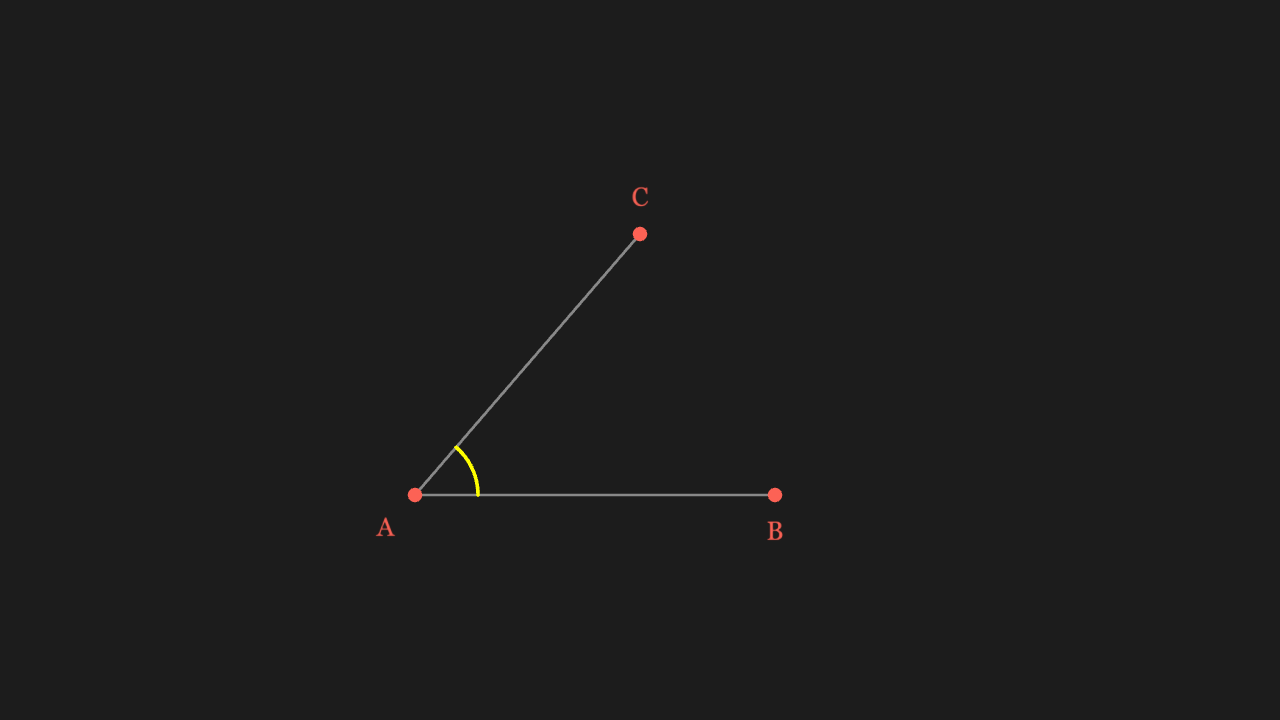 Angle 收三个点