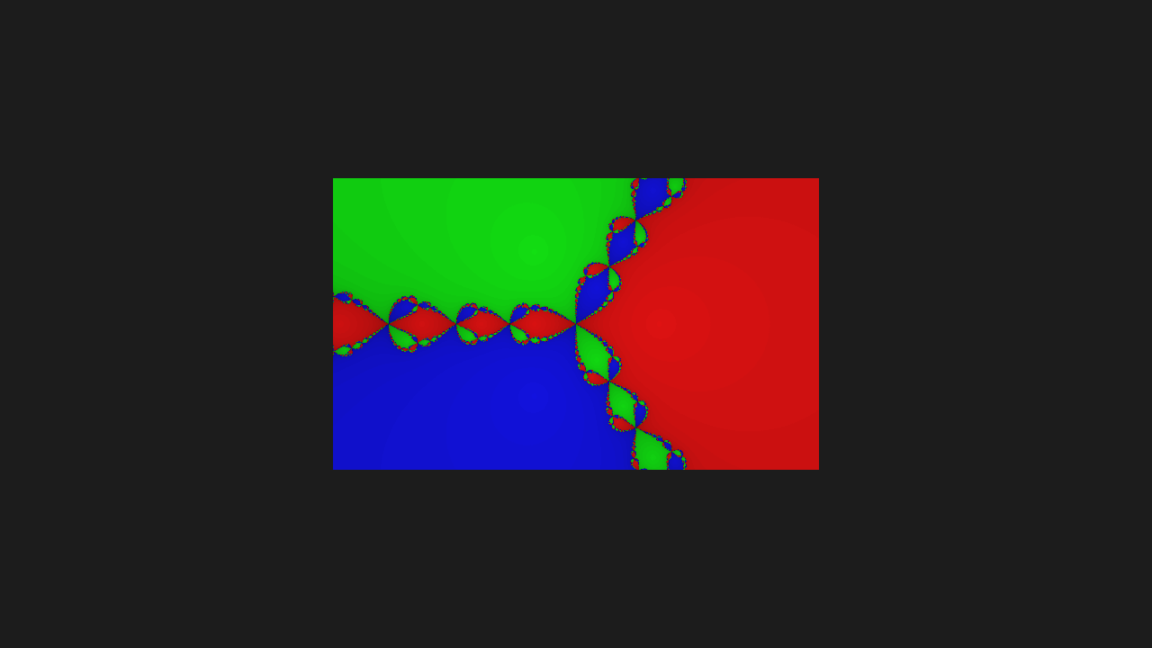 牛顿分形 NewtonFractal